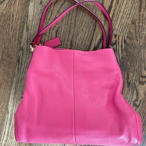 Coach pink bag
